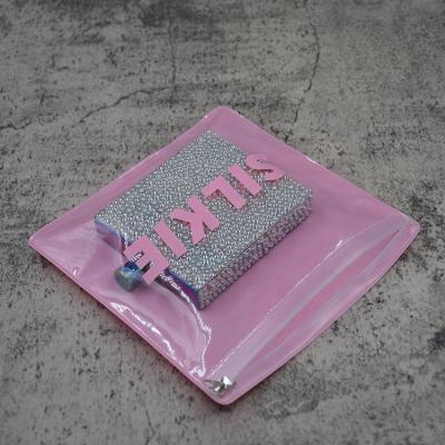 China Wholesale Custom Fashion Small Transparent EVA Zipper Cosmetic Bag Clear PVC Perfume Bag With Logo for sale