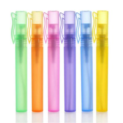 China Cosmetic Perfume Atomizer Spray 10ml Empty Bottle Slim Plastic Pen for sale