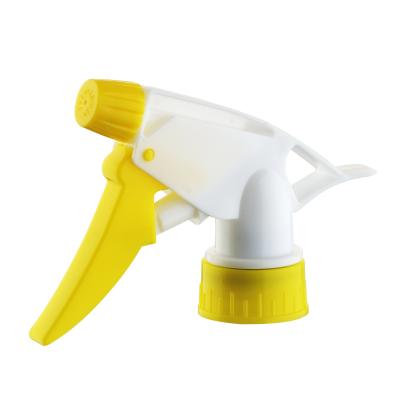 China Non Flip 28/400 Hand Pump Trigger Button Plastic Sprayer Head for sale