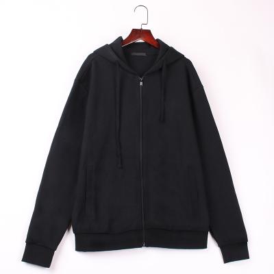 China New Style Anti-Shrink 100 Cotton Black Hoodie Crop Tops Custom Embroidered Winter Pullover OEM Long Sleeve Clothing Men And Women for sale