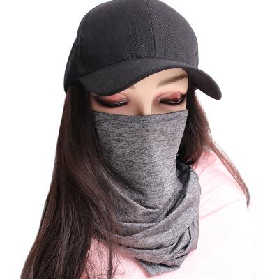 China Cotton Outdoor Quick-drying Ice Bandana Riding Breathable Recycling Silk Face Mask Hood Scarf Anti-UV for sale