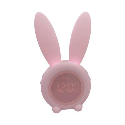 China Calendars Wholesale LED Digital Clock Mini Small Electronic Alarm Clock for Students with Night Light Children's Alarm Clock for sale