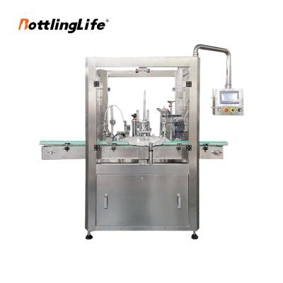 China Automatic high precision fill level capacity 2000 bph tincture oil monoblock filler capper packing machine for sale