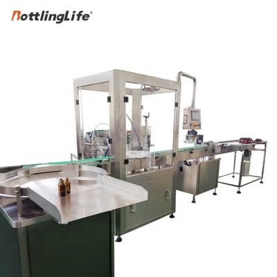 China High Precision Level SHS-BP60 PLC HMI Control Piston Pump CBD Filling High Speed ​​Filling Capping Equipment for sale