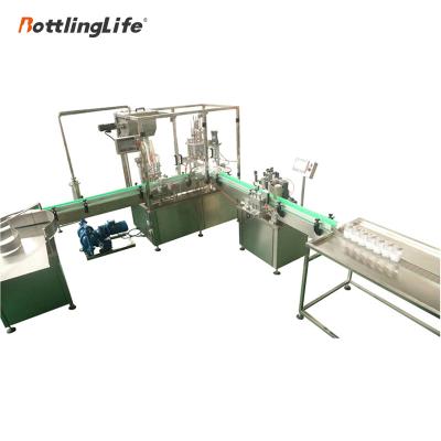 China High Precision Filling Glass Bottle Olive Oil Piston Pump Filler Filling Machine Linear Level Maker for sale