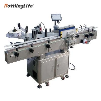 China BOTTLINGLIFE Food Round Bottle Adhesive Sticker Labeling Machine for sale