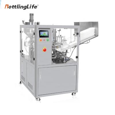 China Cost effective automatic food tube filling cutting sealing machine for sale cream aloe gel ointment filler sealer for sale