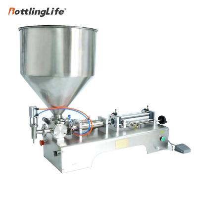 China High precision semi automatic filling level filling machine glass bottle sauce dazed filling machine for sale for sale