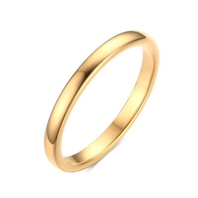 China Millimeter Female Soft Thin Female Ring Tungsten Steel Couple Ring Fashion Environmental Friendly Jewelry 3 Stainless Steel for sale