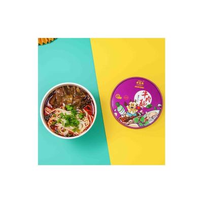 China Lanzhou Natural Hot Selling High Quality Instant Brewed Sauerkraut Beef Noodles for sale