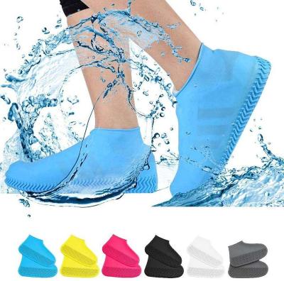 China Fashion Trend Top Sell Best Quality Unisex Reusable Shoes Protector Waterproof Anti Slip Water Resistant Rain Silicone Shoes Covers for sale