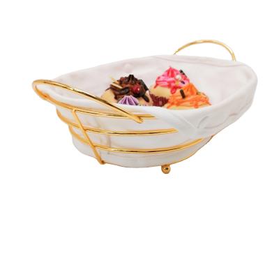 China Sustainable Hot Selling Round Bread Proofit Basket Kit Storage Baskets For Food Fruit Candy Cookies for sale