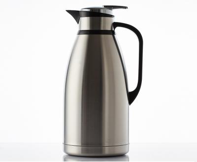 China PORTABLE Stainless Thermo Teapot l Double Wall One Touch 2.0L 3.0L Stee Lnsulated Coffee Pot Lid With Handle Coffee Pot for sale