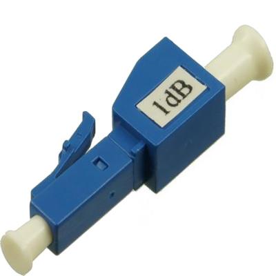 China Fiber Optic Telecommunication Manufacture Professional Male To Female LC UPC 1~30Db Fiber Optic Attenuator for sale