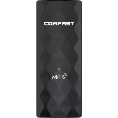 China Comfast Wifi6 CF-951AX USB3.0 802.11AX Dongle 1800Mbps Wifi Desktop Wireless Adapter For PC for sale