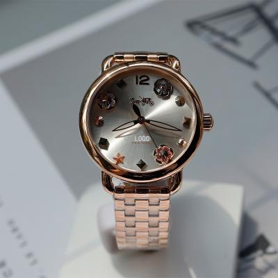 China Not specified [original] Rose Gold Stainless Steel LADIES WOMEN WATCH QUARTZ MOVEMENT for sale