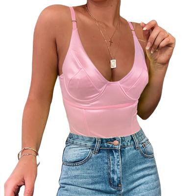 China Spring/Summer 2021 Waterproof Women's Halter Sleeveless Overalls for sale