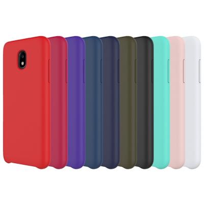 China Anti-drop Plain Silicone Case Phone Case For Samsung Galaxy J3 2018 for sale