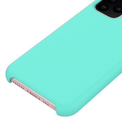 China Anti-fall for iphone 5.8 inch 2019 case liquid silicone, iphone 5.8 inch 2019 silicone gel cover rubber shockproof case for sale