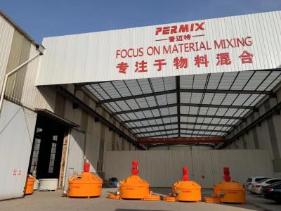 China O material de aço planetário concreto pré-fabricado do misturador com 800kgs entrou o peso à venda