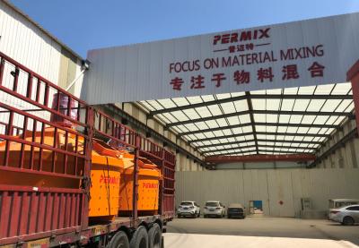 China Construção planetária pré-fabricada almofariz do local do misturador atual contrário do cimento à venda