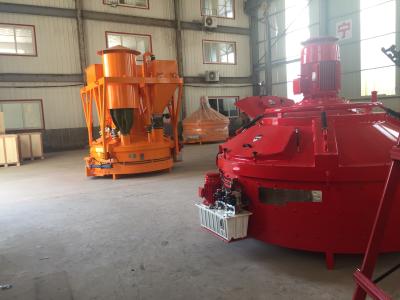 China Efficient Mortar Precast Concrete Mixer Concrete Batch Mixer 600kgs Input Weight for sale