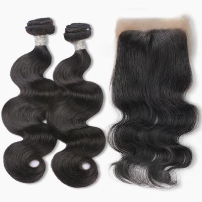 China Unprocessed Kinky Curl Hair Wholesale Sellers Bundle With Skin Based Raw Closure 100% Virgin Hair Bundle for sale