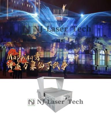 China 120W RGB Laser Light Projector Long Term Use For Nightclubs And Bars for sale