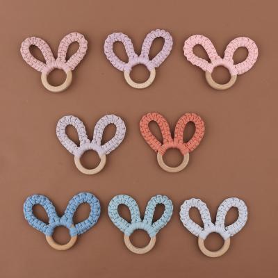 China Soft Toy High Quality Baby Molar Teether Butterfly Shape Baby Beech Teether Exercise Baby Grasping Toy for sale