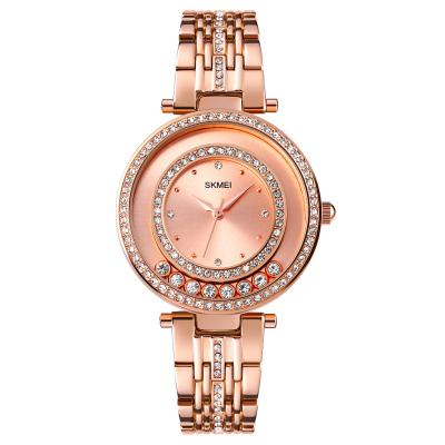 China Skmei 1740 Women's Gold Watches Waterproof Luxury Quartz Watch Business Waterproof Wrist Watch for sale