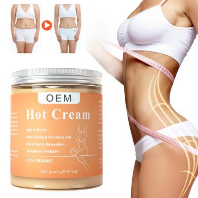 China Organic Fat Belly Weight Loss Body Burner Forming Cellulite Burning Hot Sweat Diet Cream for sale