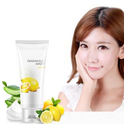 China Flaw Clearing Plant Moisturizing Detergent Skin Care Face Deep Cleansing Mild Whitening Facial Wash for sale