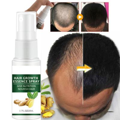 China Fast Serum Ginger Hair Regrowth Treatment Loss Prevention Private Label Anti Hair Loss Organic Hair Growth Spray for sale