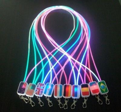 China Marriage favors & NEW Design Function LED Bridal Lanyard Beautiful Looking Nylon Material Party Gifts Neck Strap With LED Light for sale