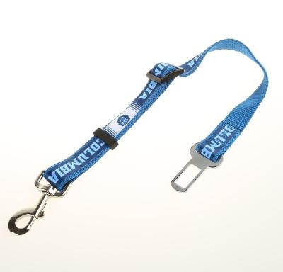 China Factory Supply OEM Custom Pet Leashes Lanyards With Logo Customized Silk Printing Polyester Dog Leashes With Accessory for sale