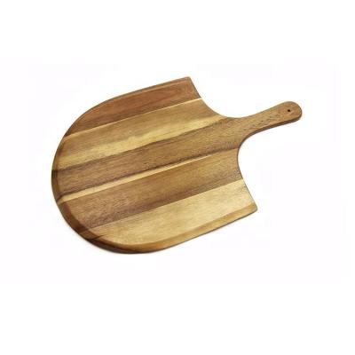 China Sustainable pizza stone with wooden peel pizza peel tool pine wood bakeware for homemade pizza for sale