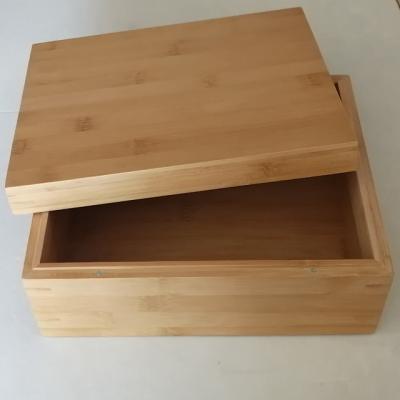 China Sufficient storage space of sustainable bamboo box for organizing accessories for sale