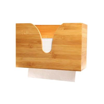 China Eco-friendly Tapiceria decorativa De madera hecha a bamboo medida tissue box for sale