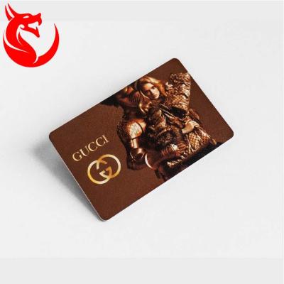 China Unique Plastic Luxury Membership Card Printing PVC Plastic Business Cards With Own Logo Custom for sale