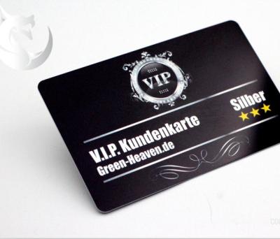 China High Quality PVC ISO 7810 Supermarket Membership Card for sale