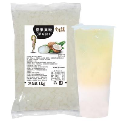 China Hot Selling Milk Tea Desserts Can Be Used Without Making White Coconut Kernels 1kg Instant Coconut Kernels Block for sale