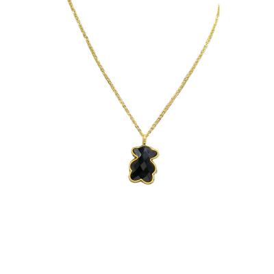 China New Fashion CLASSIC Classic All-match Necklace Bear Simple Cute Ladies Back Necklace for sale