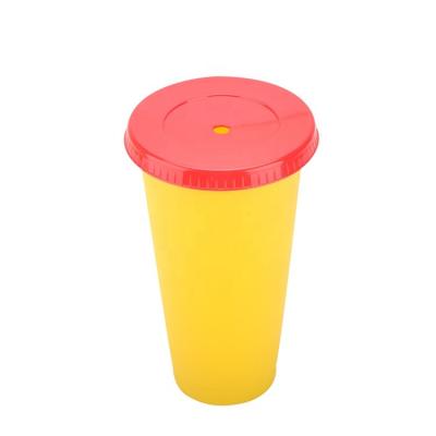 China CLASSIC HOT Sales Bpa Free Cold Color Changing Plastic Tumbler Cup Wholesale for sale