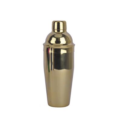 China Hot Sales Metal Logo Bar Tool Stainless Steel Rainbow Martini Eco Friendly Custom Cocktail Shakers for sale