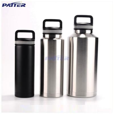 China Durable Stainless Steel Travel Vacuum Insulated Thermal Coffee Mug With Flip Top Lid for sale