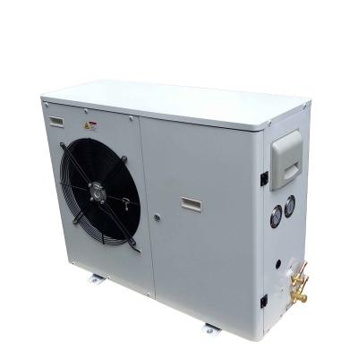 China Hotels R449A Low Temperature Copeland ZSI Scroll Compressor Cold Room Porcelain Refrigerating Unit for sale