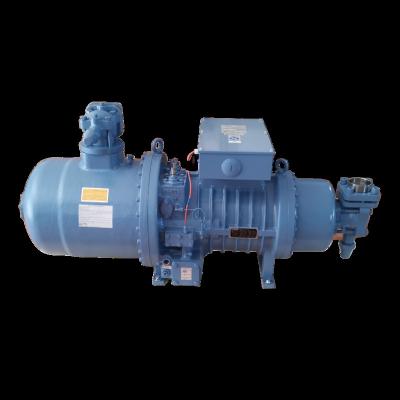 China Hotels SRC-S-133-L4 Refcomp semi-hermetic screw air conditioning compressor for sale