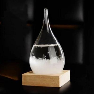 China Europe drop shape weather forecast bottle storm bottle for sale