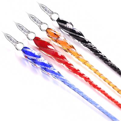 China China Star Glass Pen Stationery Crystal Pen For Gift for sale