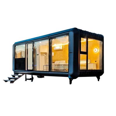 China Modern Mobile Prefab Modular Portable Tiny Home Mobile Trailer Small Camper Trailers for sale